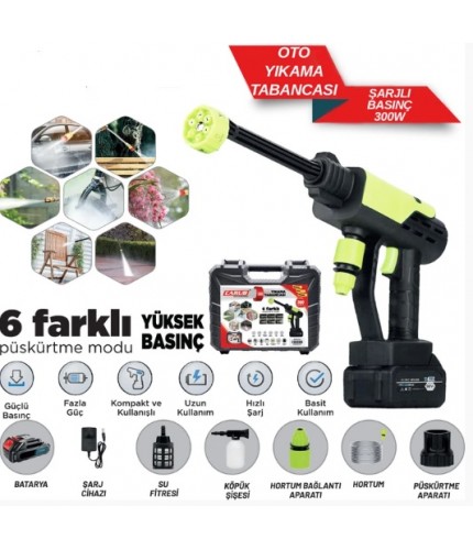 OTO YIKAMA TABANCA ŞARJLI 300W LÜX KOD:0922544