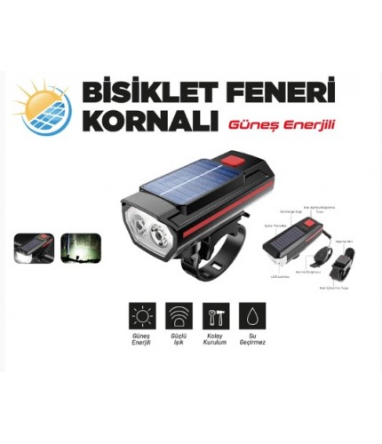 LAMBA BİSİKLET SOLAR SİREN 4456030