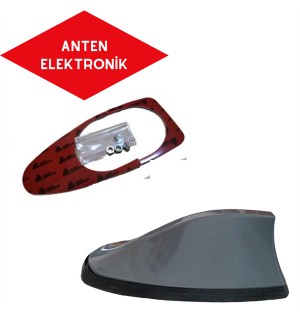 ANTEN BALİNA ELEKTRONİK FÜME SİLİKON TABAN KOD:4053