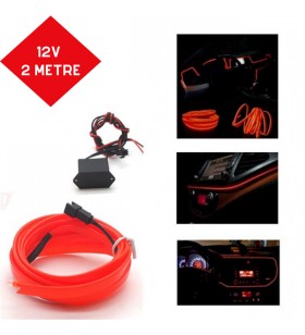 ŞERİT NEON KIRMIZI 12V 2METRE KOD:4327556