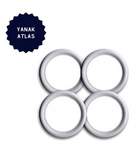 YANAK ATLAS 16 JANT BEYAZ 4 ADET KOD:YAN16B