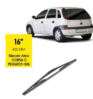 ARKA SİLECEK CORSA C-PEUGEOT 30616 İNÇ/400 MM KOD:1353439