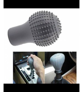 VİTES TOPUZU KILIFI SİLİKON YUVARLAK GRİ SÜSLEN KOD:1717