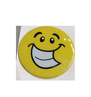 ÇIKARTMA DAMLA EMOJİ GÜLEN YÜZ 8X8XM KOD:80050