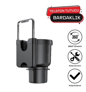 BARDAKLIK VE TELEFON TUTUCU 2+1 DÖNEBİLEN KOD:2941025