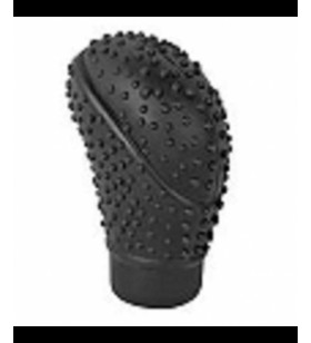 VİTES TOPUZU KILIFI SİLİKON ESNEK SİYAH EĞİMLİ KOD:1717