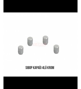 SİBOP KAPAĞI KROM 4'LÜ TAKIM KOD:5531116