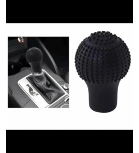 VİTES TOPUZU KILIFI SİLİKON YUVARLAK SİYAH SÜSLEN KOD:1717