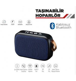TAŞINABİLİR KABLOSUZ BLUETOOTH HOPARLÖR KOD:2749940